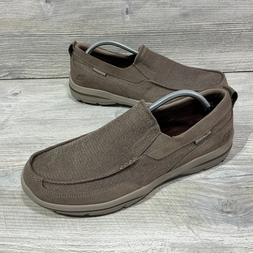 Skechers SN 65578 Harper-Mezo Men's Shoes Slip On Loafers Relaxed Fit Size 11.5